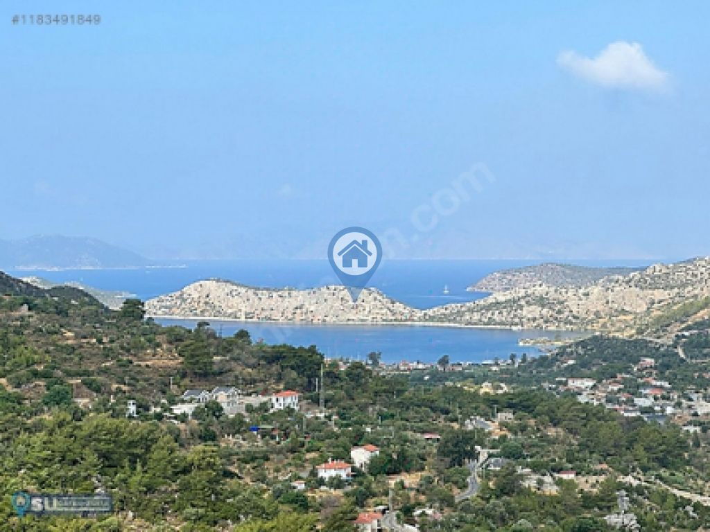 MARMARİS SÖĞÜTTE DENİZ MANZARALI ARSA