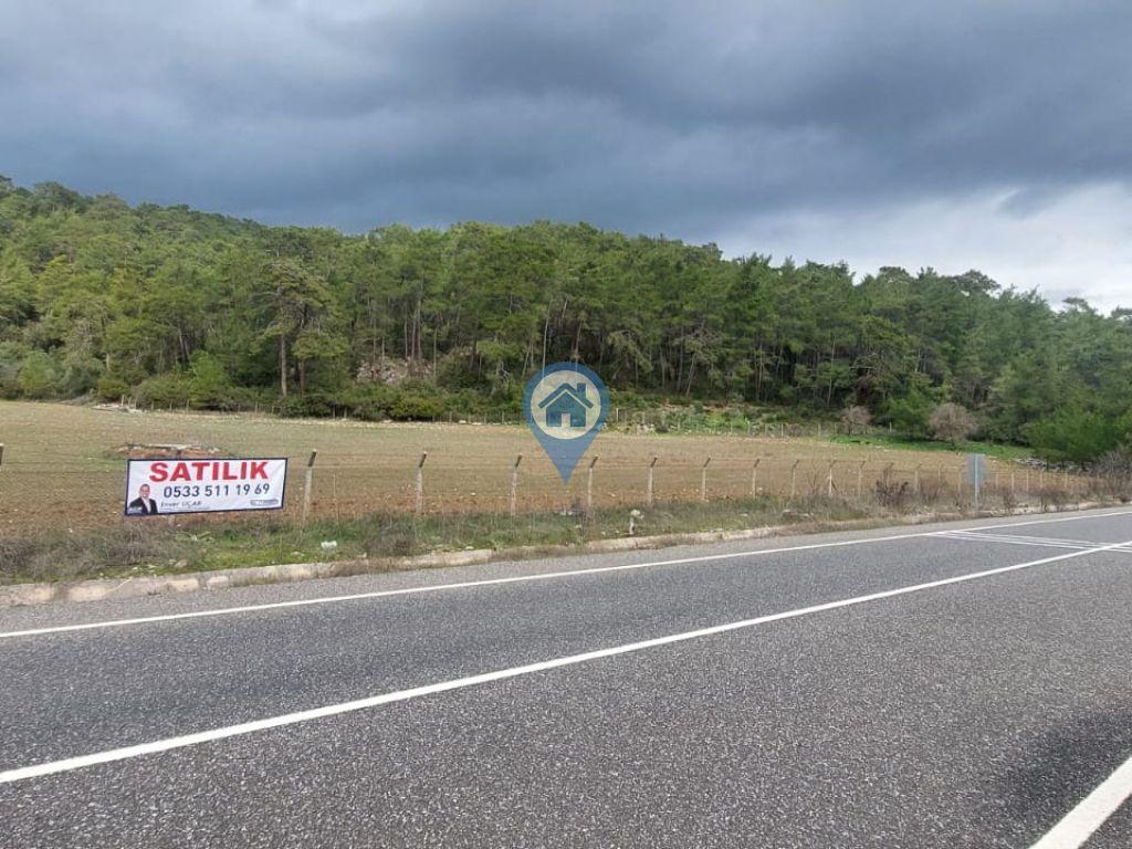 MARMARIS MUĞLA KARAYOLUNA 144 METRE CEPHELI 13.705 M2 ARAZI
