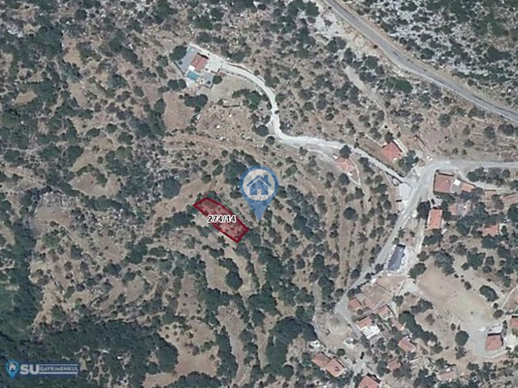 MARMARİS SÖĞÜT KÖYÜNDE SATILIK YOLU OLAN TARLA