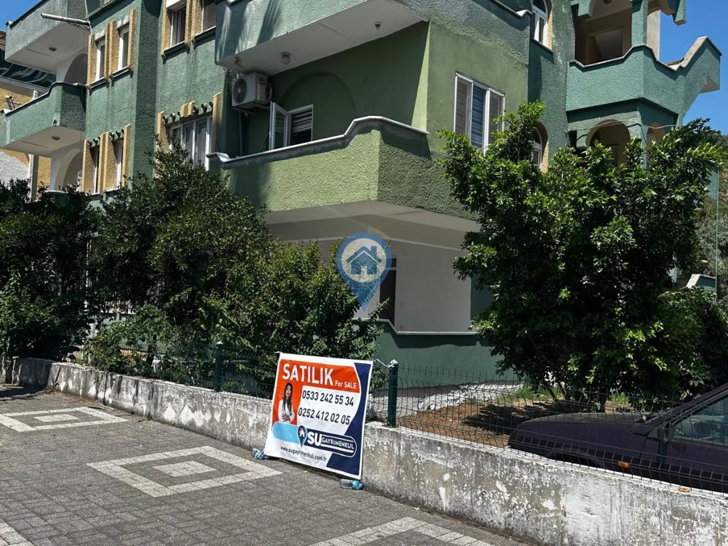 FİYATI DÜŞTÜ İNCİ HEYKELİ CİVARI SATILIK BAHÇELİ 2+1 GİRİŞ KATI