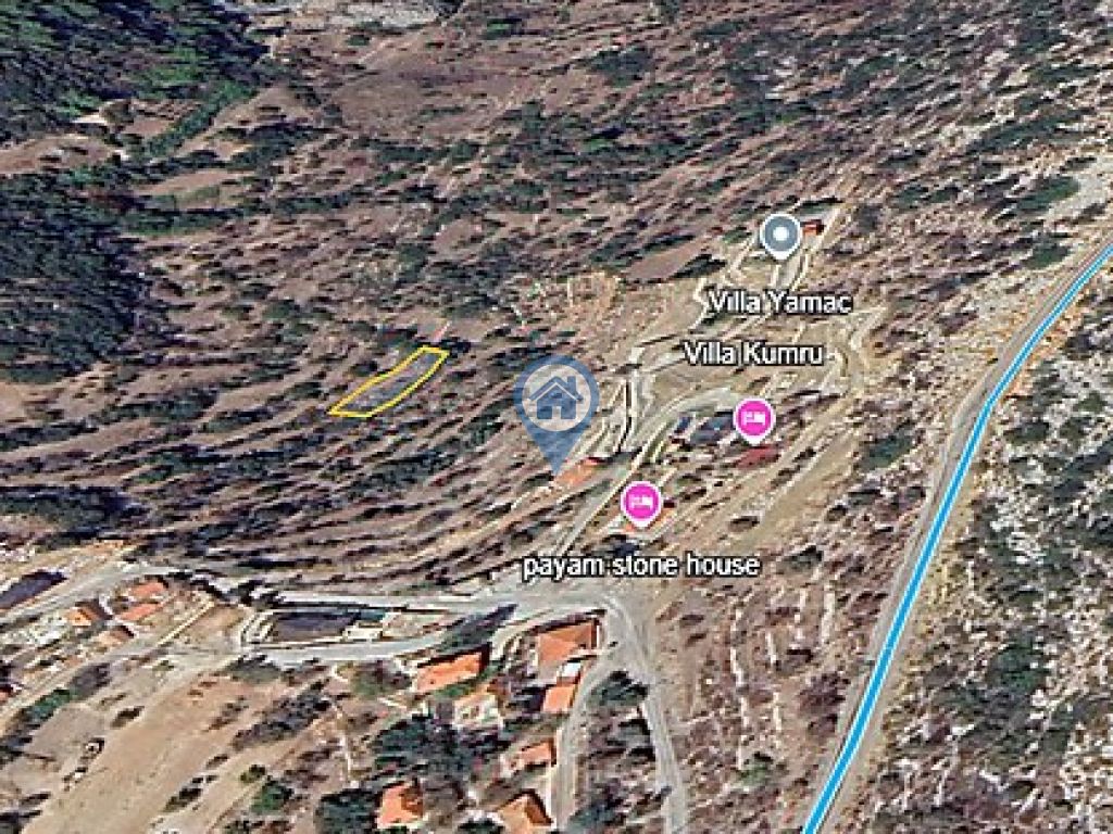 MARMARİS SÖĞÜT KÖYÜNDE SATILIK YOLU OLAN TARLA