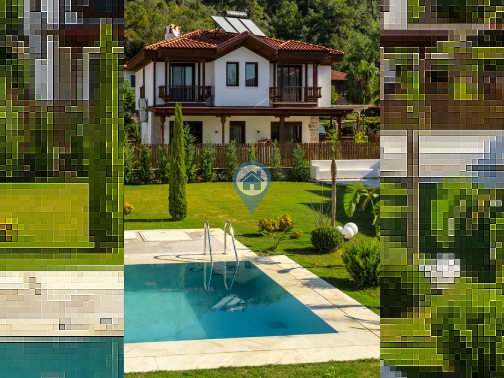 GÖKOVA DA ÖZEL TASARIM HARİKA KONUM VE ASALETİYLE AKILLI VİLLA