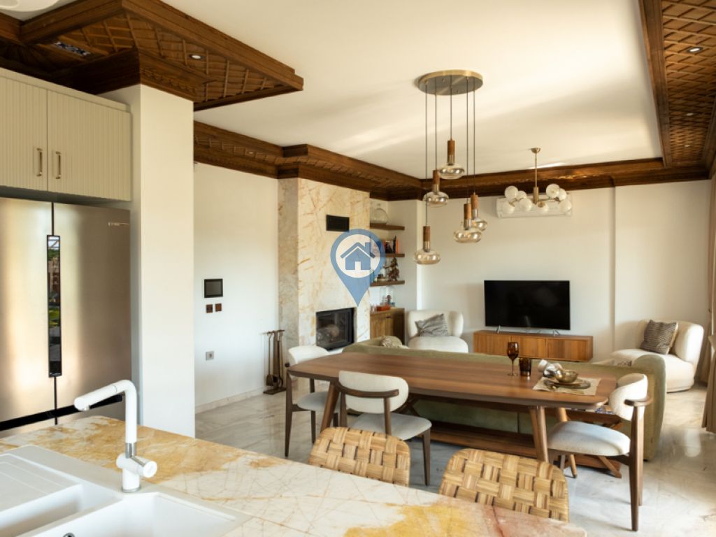 GÖKOVA DA ÖZEL TASARIM HARİKA KONUM VE ASALETİYLE AKILLI VİLLA