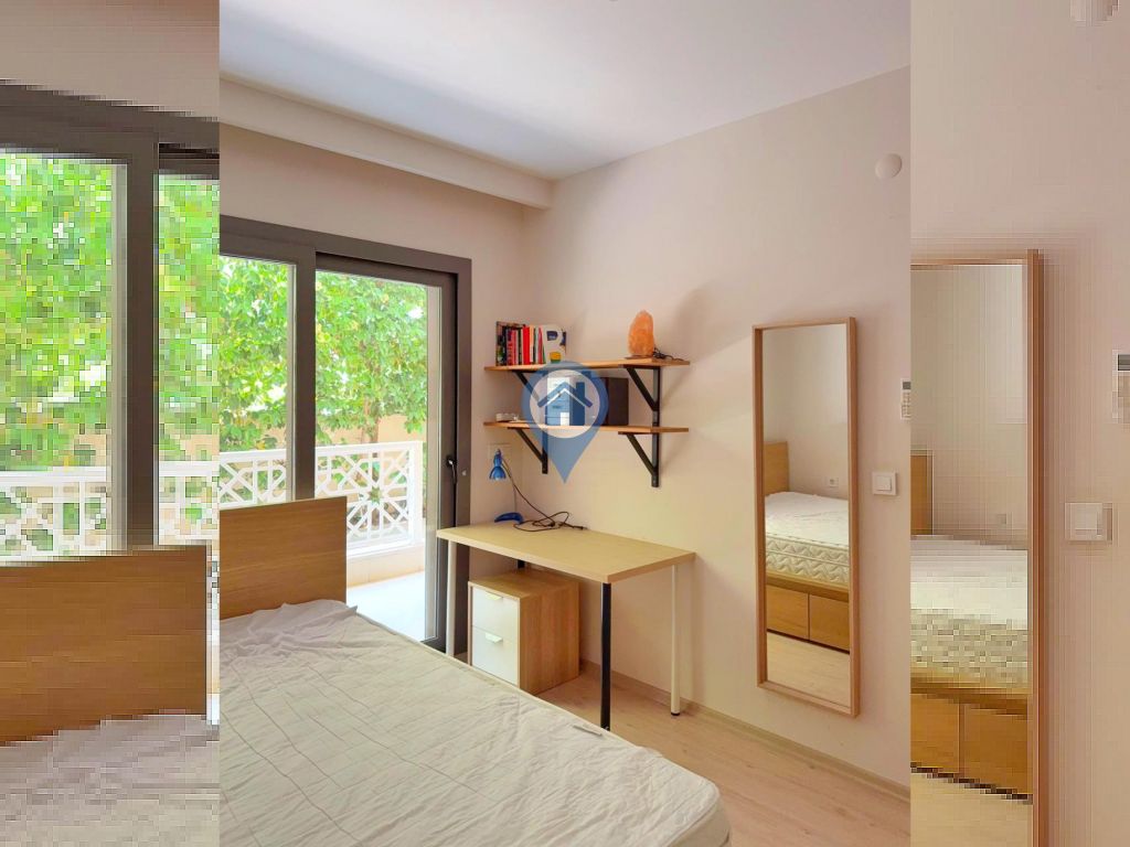 HAVUZLU SİTEDE SAKİN KONUMDA EŞYALI SATILIK 2+1 DAİRE